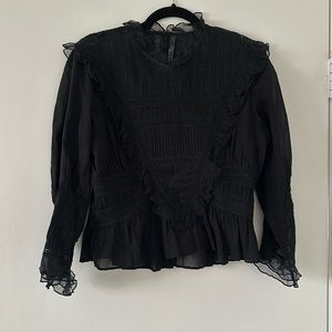 Black Doen Longsleeve top